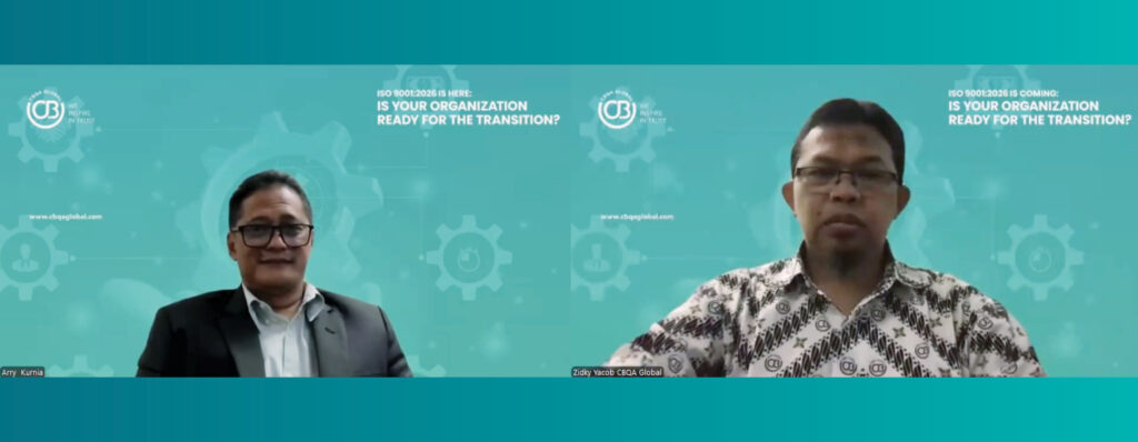 Webinar ISO 9001:2026
