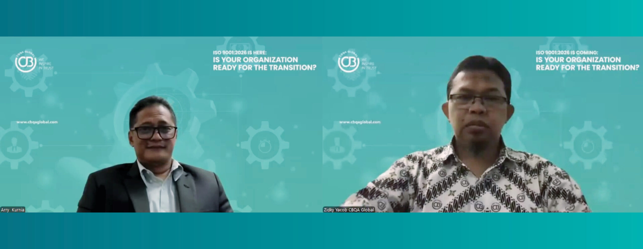 Webinar ISO 9001:2026