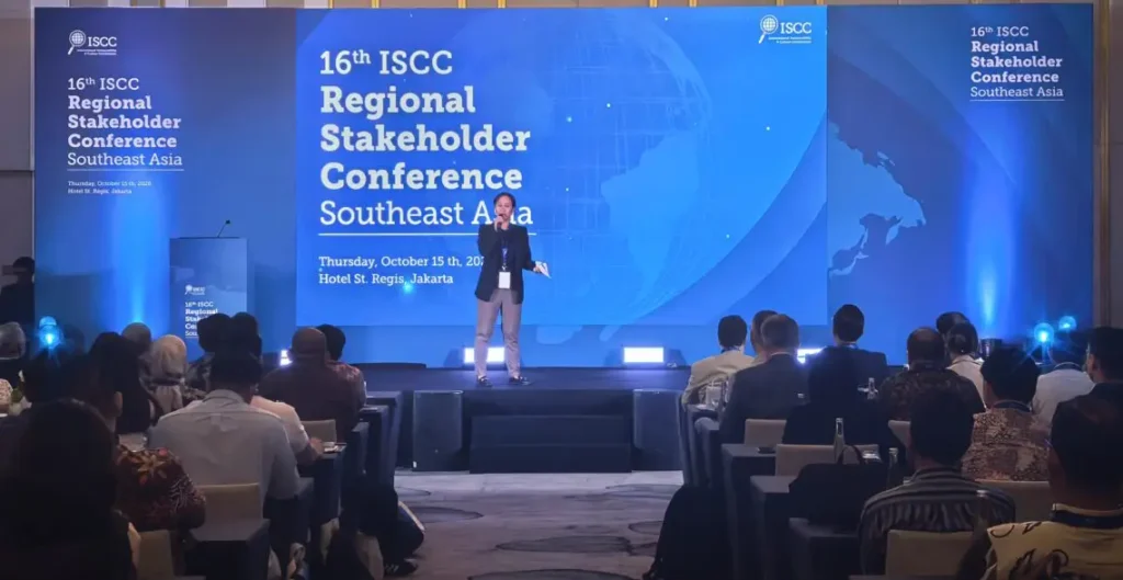 President Director dan tim Sustainability CBQA Global menghadiri ISCC Regional Stakeholder Conference Southeast Asia 2026 di Jakarta.